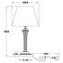 Купить Настольная лампа Arte Lamp Gracie A7301LT-1PB, фото 2