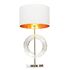 Купить Настольная лампа Lumina Deco Fabi LDT 5531 CHR+WT, фото 2