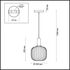 Купить Подвесной светильник Lumion Merlin 4462/1, фото 2