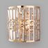 Купить Настенный светильник Eurosvet Lory 10116/2 золото/прозрачный хрусталь Strotskis