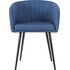 Купить Стул-кресло 7304 синий, черный, Цвет: синий, фото 2