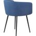 Купить Стул-кресло 7304 синий, черный, Цвет: синий, фото 5
