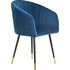 Купить Стул-кресло 7305 синий, черный, Цвет: синий