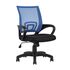 Купить Кресло офисное TopChairs Simple синий, Цвет: синий/черный
