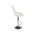 Купить Барный стул Eames экокожа белый, хром, фото 3