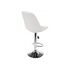 Купить Барный стул Eames экокожа белый, хром, фото 4