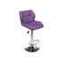 Купить Барный стул Trio фиолетовый, хром