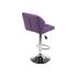 Купить Барный стул Trio фиолетовый, хром, фото 4