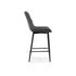 Купить Барный стул Алст серый, черный, Цвет: темно-серый, фото 3