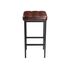 Купить Барный стул Лофт темно-коричневый, черный, Цвет: коричневый, фото 2