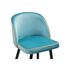 Купить Барный стул Zefir голубой, черный, Цвет: голубой, фото 5