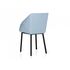 Купить Стул-кресло Donato голубой/черный, Цвет: голубой, фото 7