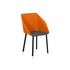 Купить Стул-кресло Donato оранжевый/черный, Цвет: оранжевый