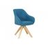 Купить Стул-кресло Raymond синий/натуральный
