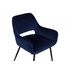 Купить Стул-кресло Barri синий/черный, Цвет: синий, фото 4