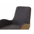 Купить Стул-кресло Dali серый/бежевый/черный, Цвет: серый, фото 6