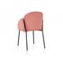 Купить Стул-кресло Enzo розовый/черный, Цвет: серо-розовый, фото 7