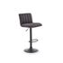 Купить Барный стул Halmar H-89 темно-серый/черный, Цвет: серый