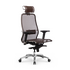 Купить Кресло офисное Samurai S-3.04 MPES темно-коричневый, Цвет: темно-коричневый