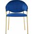 Купить Стул-кресло Avatar синий, золотой, Цвет: синий, фото 2