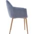 Купить Стул-кресло Rome голубой, светлое дерево, Цвет: голубой, фото 3
