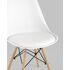 Купить Обеденная группа стол DSW D90, 4 стула Eames Soft белый, Цвет: белый-1, фото 9