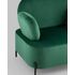 Купить Кресло Кэнди с подлокотниками велюр зеленый, Цвет: зеленый, фото 12