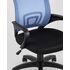 Купить Кресло офисное TopChairs Simple голубой, Цвет: голубой/черный, фото 8