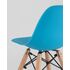 Купить Комплект детский стол DSW, 3 голубых стула, Цвет: голубой-1, фото 9