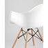 Купить Обеденная группа стол DSW Rectangle, 4 белых стула DAW, Цвет: белый-2, фото 9
