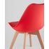 Купить Обеденная группа стол DST, 2 стула Frankfurt красный, Цвет: красный, фото 9