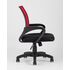 Купить Кресло офисное TopChairs Simple красный, Цвет: красный/черный, фото 3
