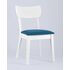 Купить Обеденная группа стол Rondo белый, 4 стула Tomas White синие, Цвет: синий, фото 4