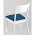 Купить Обеденная группа стол Rondo белый, 4 стула Tomas White синие, Цвет: синий, фото 9