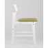 Купить Обеденная группа стол Rondo белый, 4 стулья Oden White оливковые, Цвет: оливковый, фото 5
