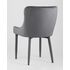 Купить Обеденная группа стол Clyde бетон/белый, стулья Ститч серые с велюровыми ножками, Цвет: серый-3, фото 8