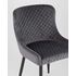 Купить Обеденная группа стол Clyde бетон/белый, стулья Ститч серые, Цвет: серый-2, фото 9