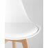 Купить Обеденная группа стол Стокгольм 160-220*90, 6 стульев Frankfurt белые, Цвет: белый, фото 9
