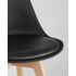 Купить Обеденная группа стол Стокгольм 160-220*90, 6 стульев Frankfurt черные, Цвет: черный, фото 9