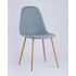 Купить Обеденная группа стол Стокгольм 160-220*90, 6 стульев Валенсия голубые, Цвет: голубой, фото 4