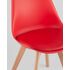 Купить Обеденная группа стол Берген 120-180*80, 4 стула Frankfurt красные, Цвет: красный, фото 9