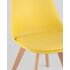 Купить Обеденная группа стол Стокгольм 120-160*80, 4 стула Frankfurt желтые, Цвет: желтый-1, фото 9