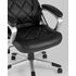 Купить Кресло спортивное TopChairs Continental черный, Цвет: черный/серый, фото 9
