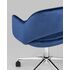 Купить Кресло офисное Кларк синий, Цвет: синий/хром, фото 9
