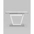 Купить Стол обеденный Vector раскладной 120-160*80 бетон/белый, Варианты цвета: серый, Варианты размера: , фото 3