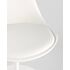 Купить Обеденная группа стол Tulip D90 белый, 4 стула Tulip белые, Цвет: белый-4, фото 9