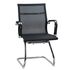 Купить Офисное кресло для посетителей DOBRIN CODY MESH (чёрный) черный/хром