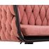 Купить Стул барный DOBRIN LEON (розовая ткань (LAR 275-10)) ткань розовый/черный, фото 8