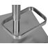 Купить Стул барный DOBRIN ALDO (серый PU YP4, основание из нержавеющей стали) экокожа серый/хром, фото 9