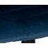 Купить Стул барный DOBRIN TAILOR BLACK (синий велюр (MJ9-117)) ткань синий/цветные, фото 8